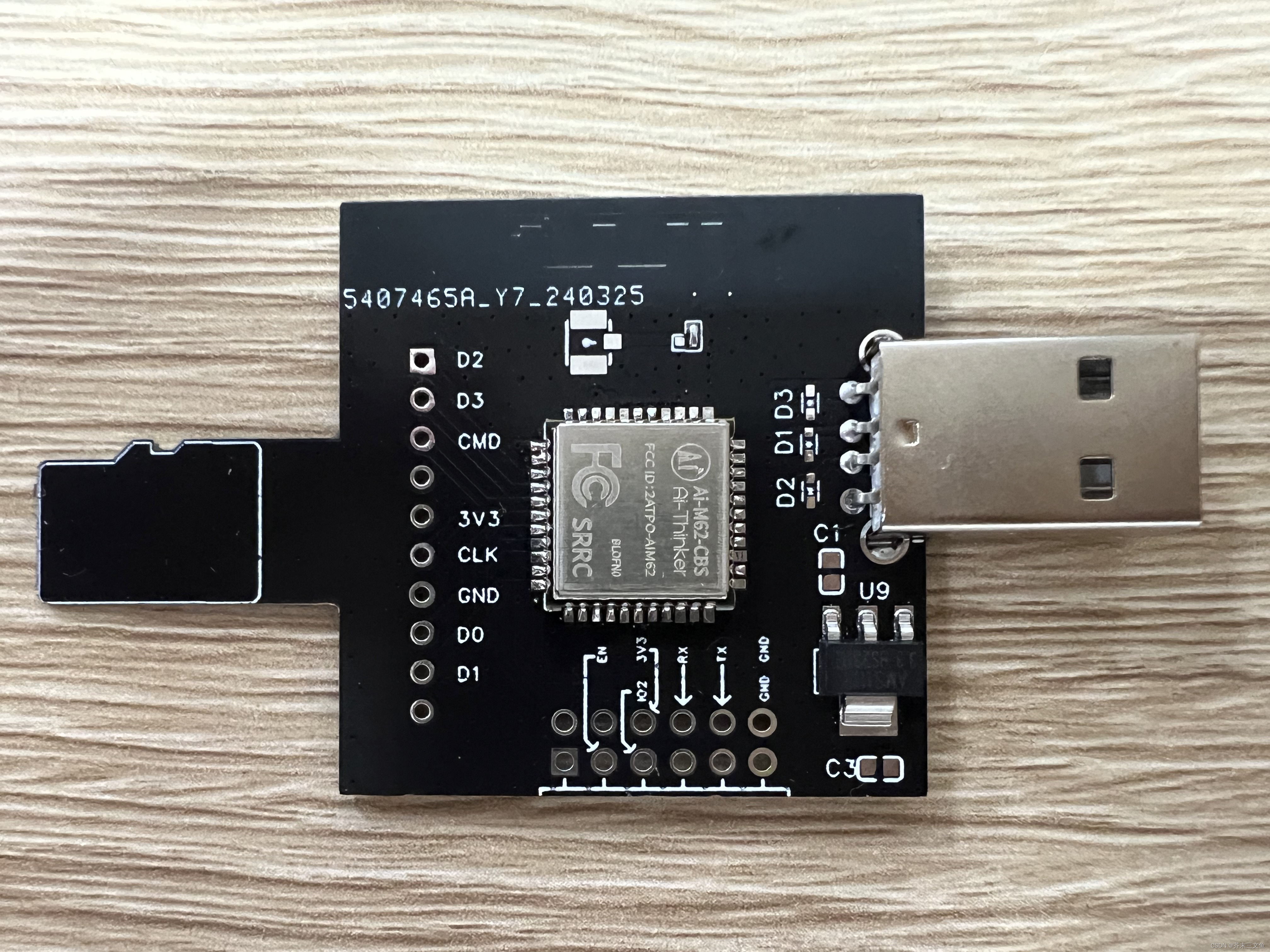 M62-CBS TF 卡转接板